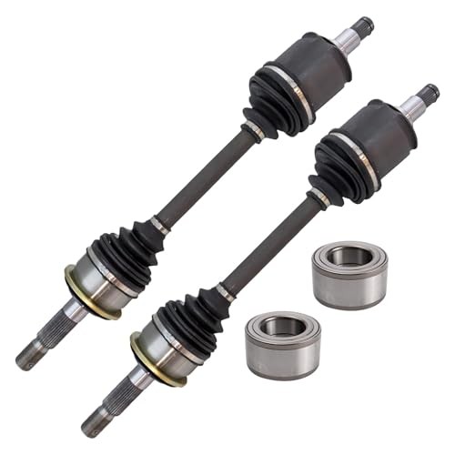TRQ Front CV Axle Wheel Bearing Toyota Tundra 4pc