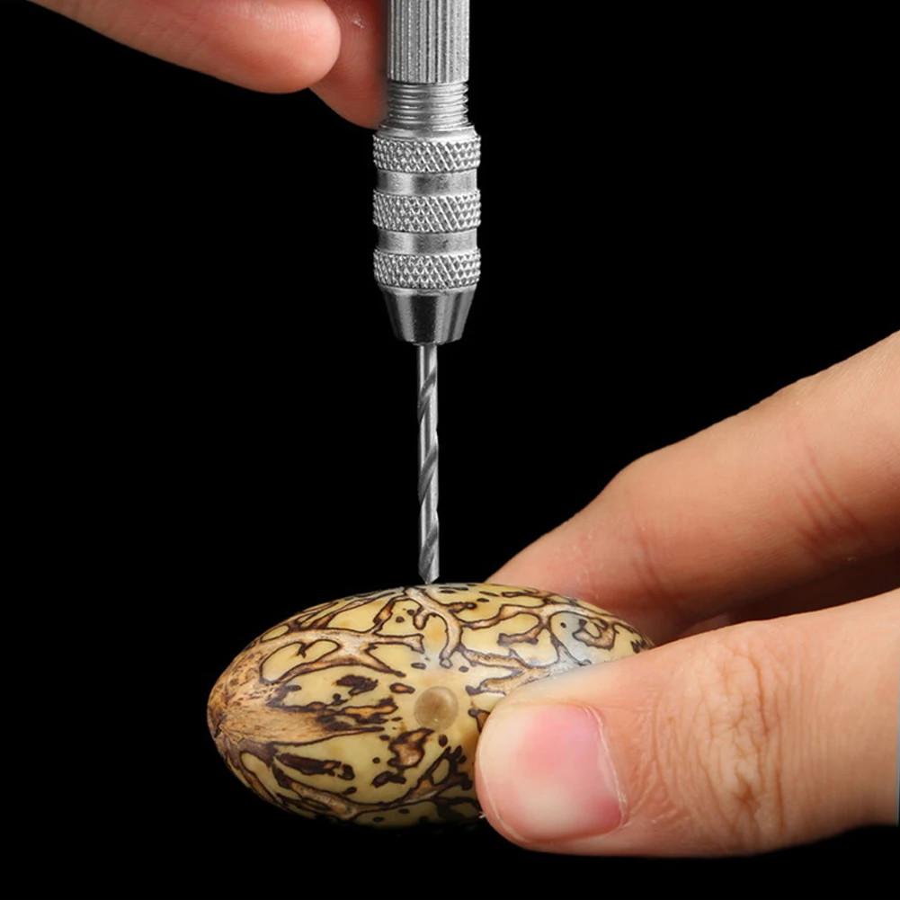 1/11pcs 0.3-3.2mm Mini Micro Hand Drill Woodworking Drilling Tools For Models Ho