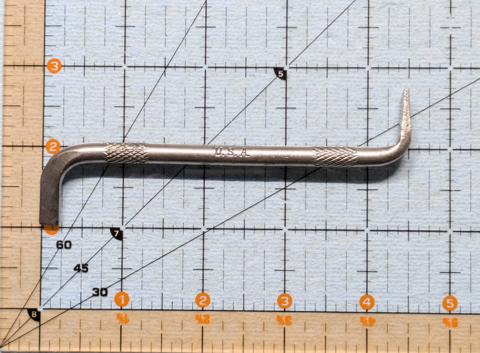 Vintage Bridgeport Hardware Manufacturing Offset Slotted Flat Screwdriver USA