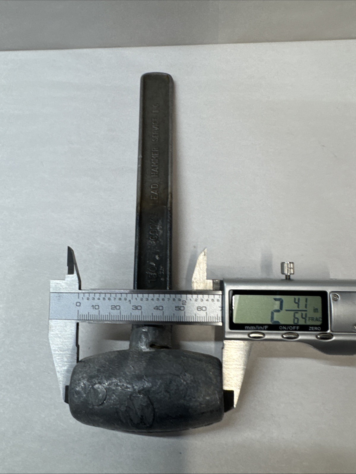 Vintage Cook’s Lead Hammer Service Inc Model 120 Lead Hammer Light Use USA