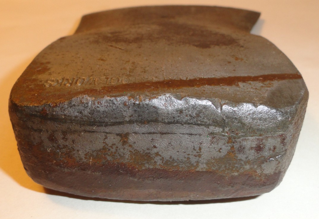Vtg 1930’s Demon Kelly Axe & Tool Works Axe Head 3lb 5oz USA Camping Bushcraft