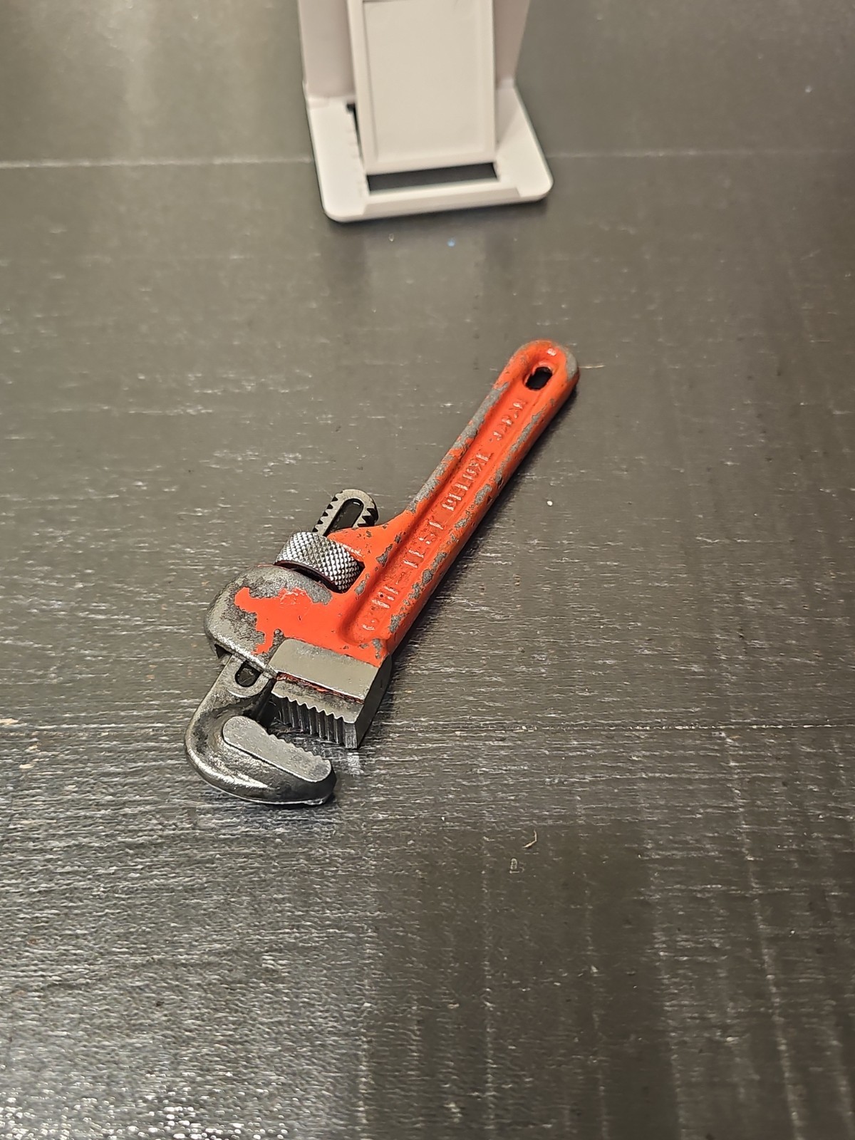 Vintage Hi-Test Deluxe 6-inch Heavy-Duty Pipe Wrench Forged Steel Japan