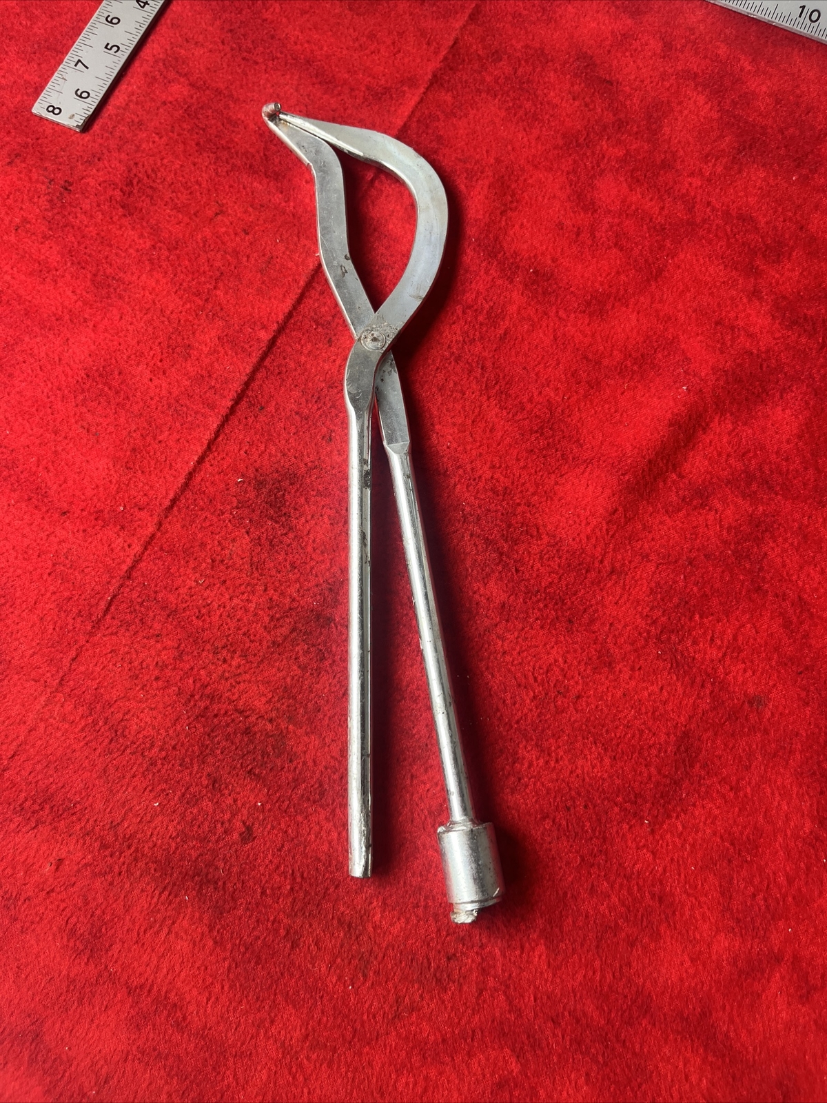 VINTAGE (UNBRANDED) BRAKE SPRING PLIERS TOOL (k28)