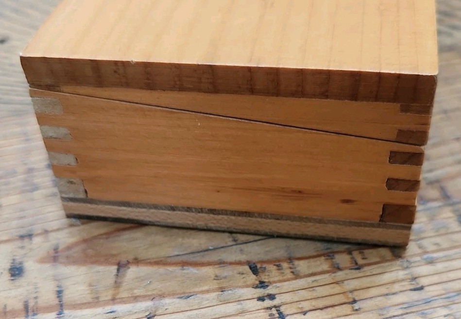 Vintage Set Of X-Acto Knives & Tools In Wooden Box 3 Handles 11 Blades USA