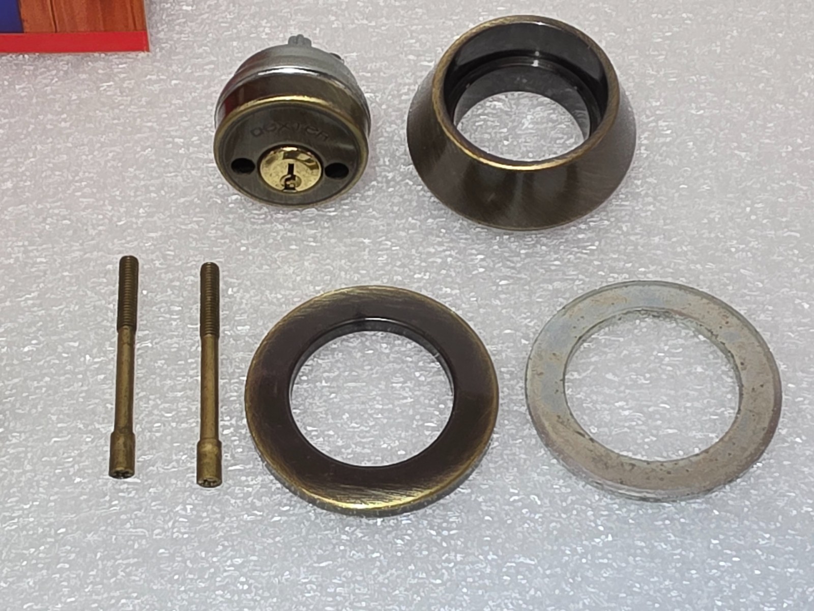Old Dexter 4209 Double cylinder Deadbolt (Also Used On Old 1″ Thick Steel Doors)