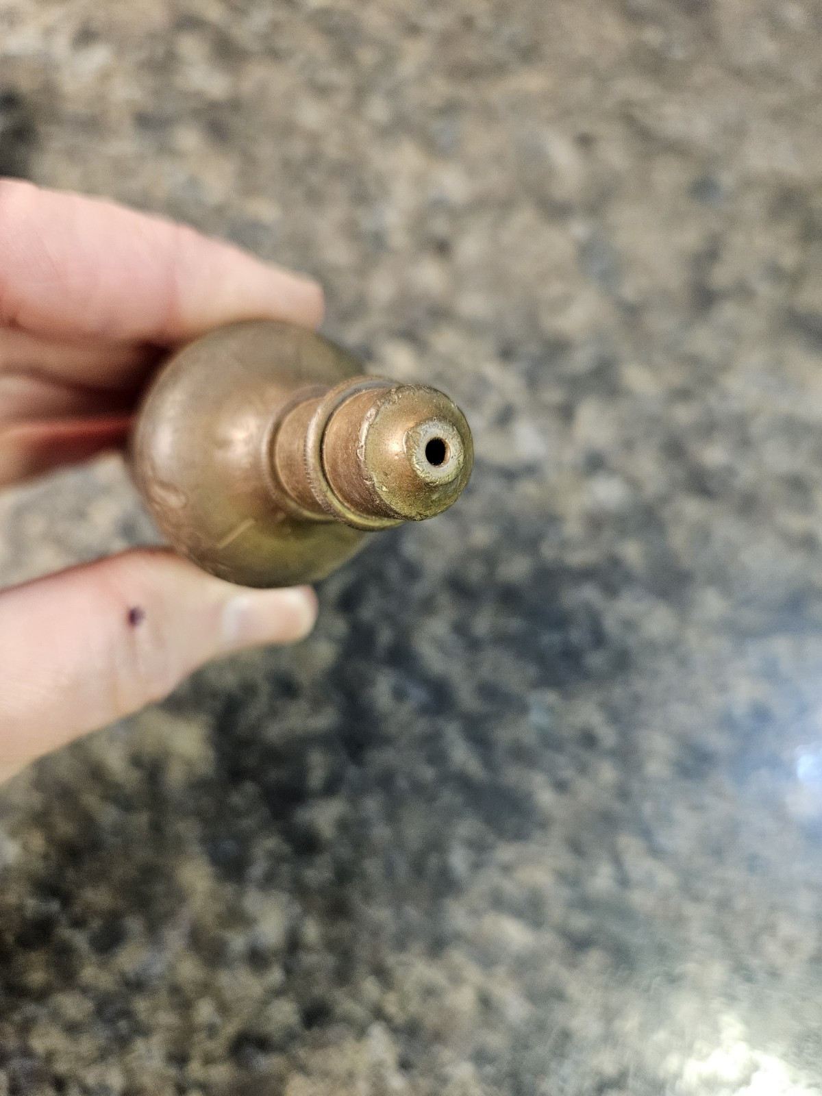 Vintage General Hardware Mfg. Co Brass Plumb Bob No. 800 w/ Case 11oz (Lot 105)