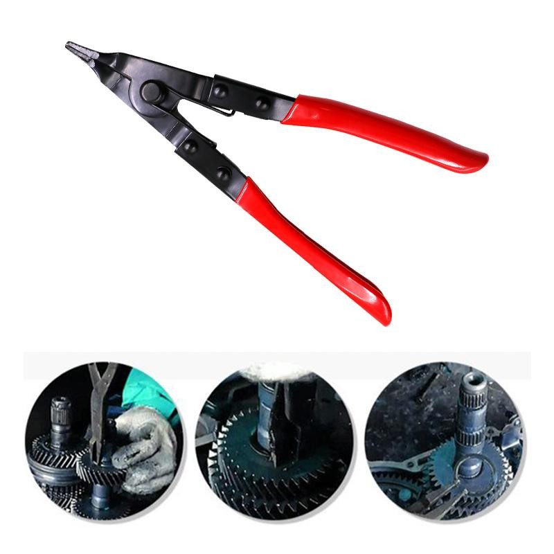 New Angle Tip Lock Ring Pliers Portable for Transmission Special Circlip Pliers