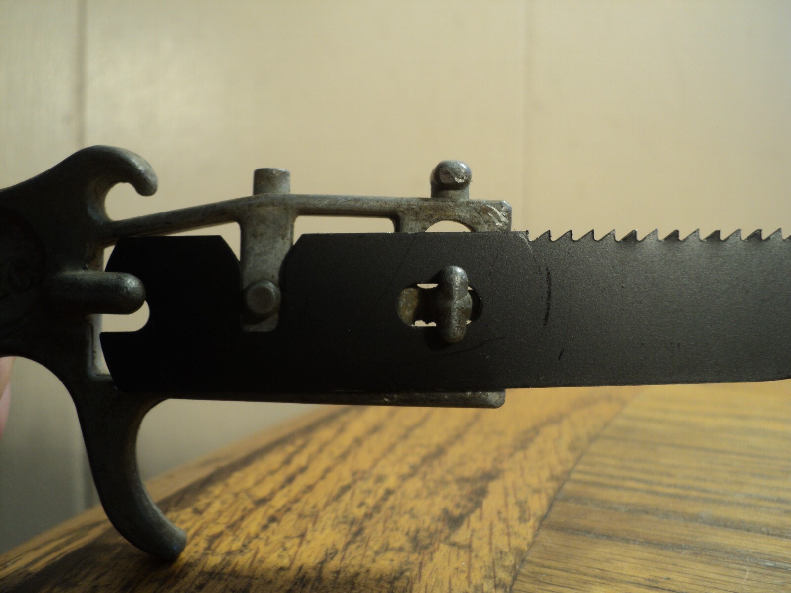 Vintage Allway Tools 4 Way Handy Saw Tool 9-3/4″ Long New Wood Blade USA