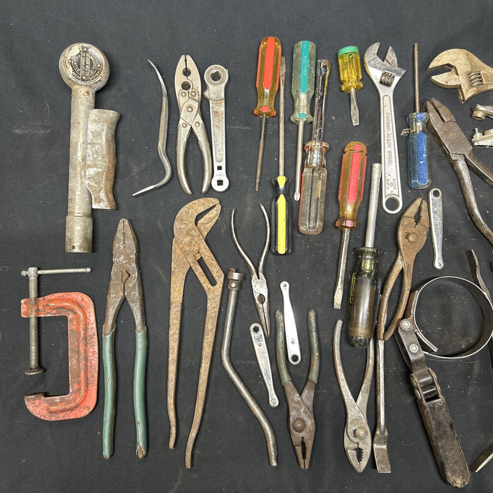 20 Pounds Of Mixed USA Made Mechanics Tools