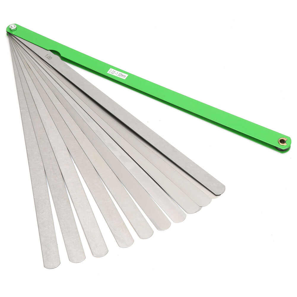 300mm Feeler Gauge 17 Blades Metric 0.02-1mm Thickness Measurement Tool