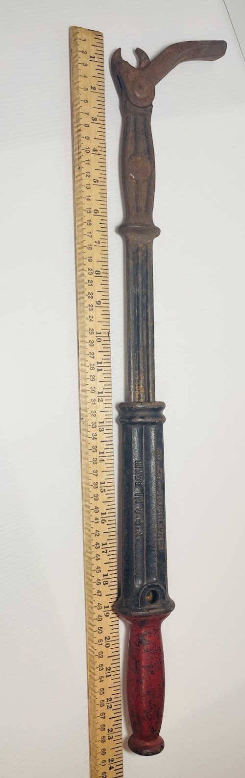 Vintage Bridgeport Hardware No. 20 Slide Hammer Nail Puller MADE IN U.S.A.