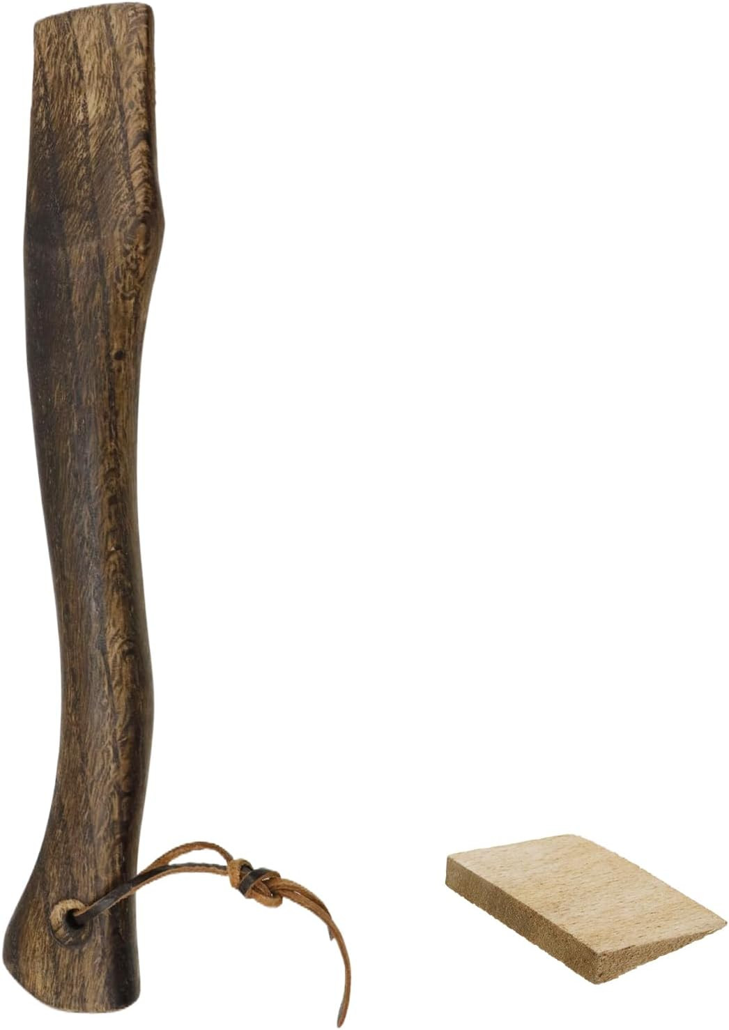 Wood Replacement Handle for Camp Axe Wooden Axe Handle Hatchet Handle with Woode