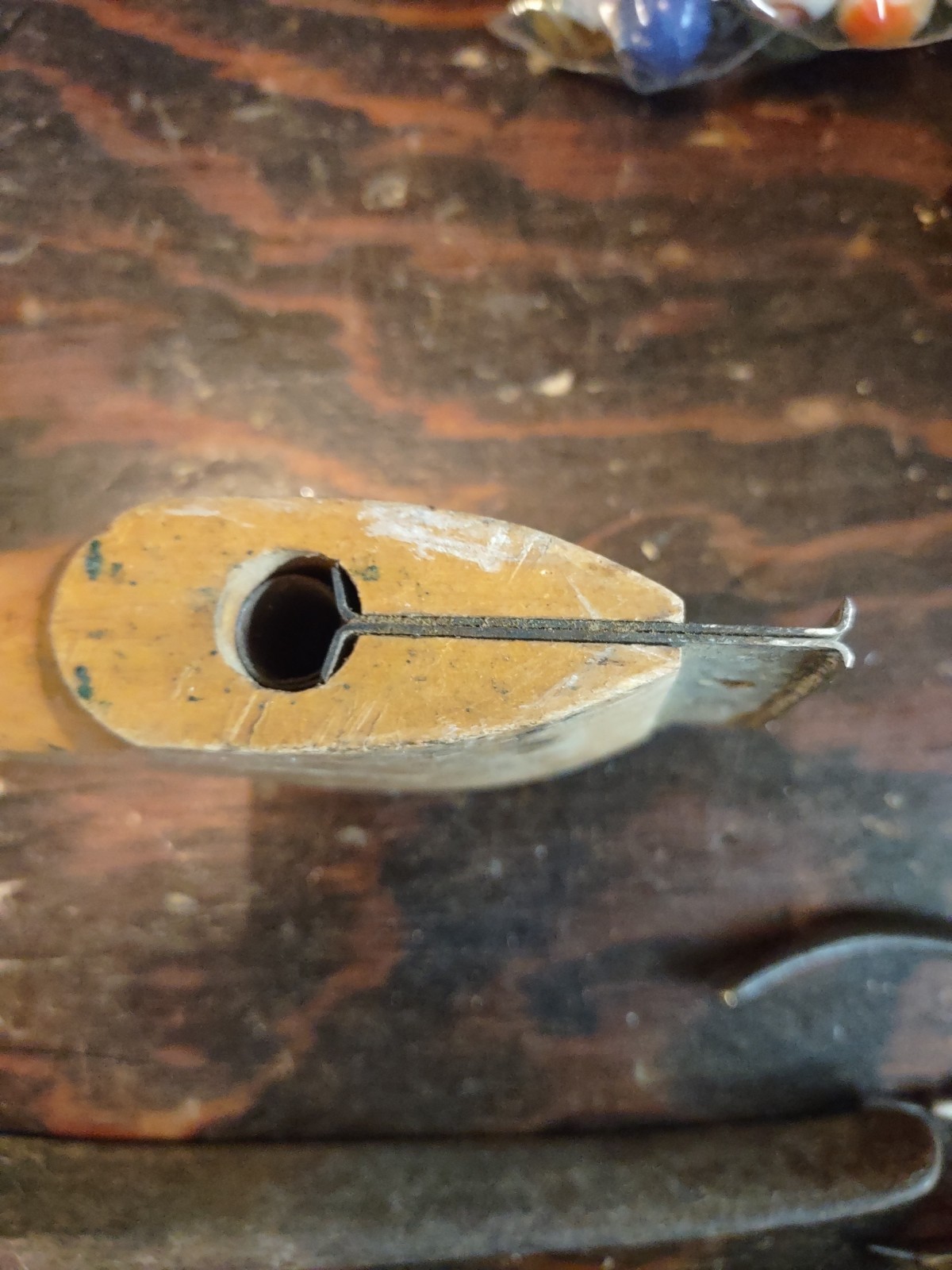 Vintage Miller Falls No. 38 Wooden Handled Scraper 8.5″ Long x 2.5″ Wide