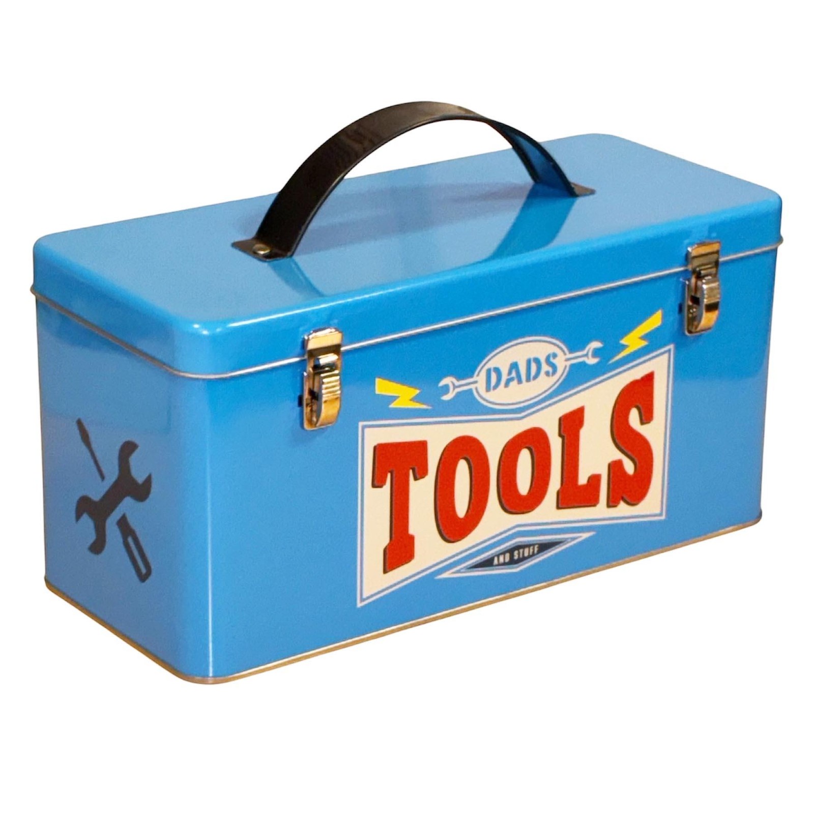Dad’s Tools Storage Tin with Handle 24cm x 10cm
