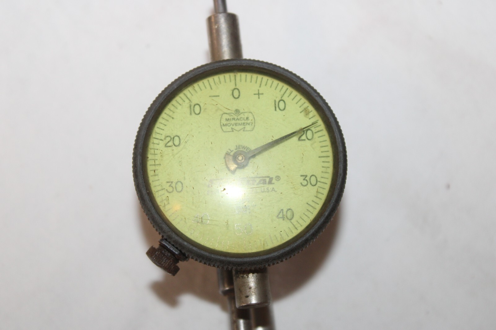Brown & Sharpe Magnicator Magnetic Indicator Instrument w/Federal C81 Depth Gage