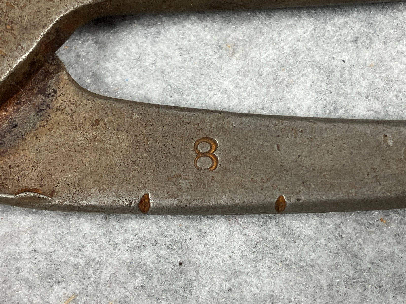 Vintage P. S. & W. Co. Forged Steel 8” Gas Burner Pliers