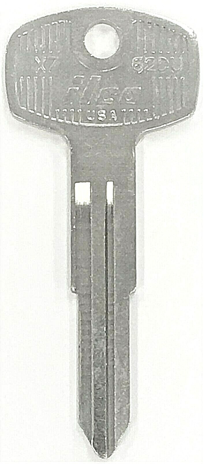 1 Key for Datsun Subaru Various Models Automotive Key Blank X7 62DU