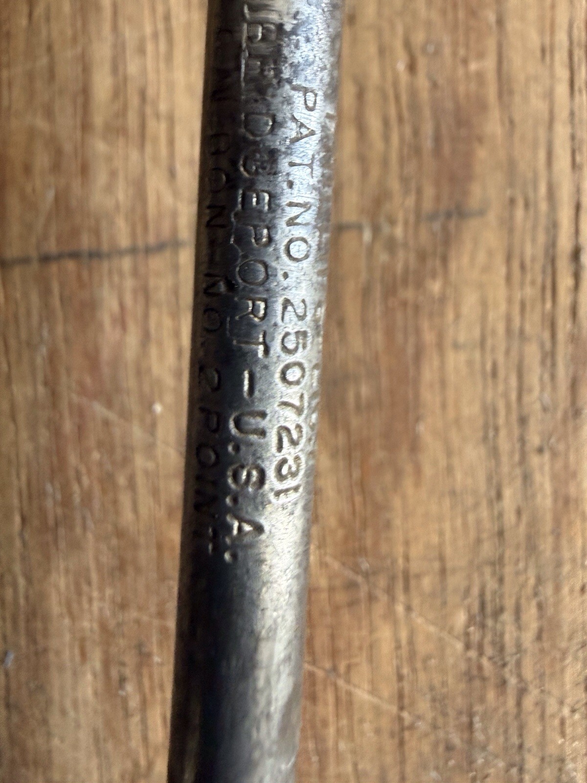 Early Vintage Bridgeport Phillips Pat No 2507231 Lic 7 Screwdriver USA Tool #2
