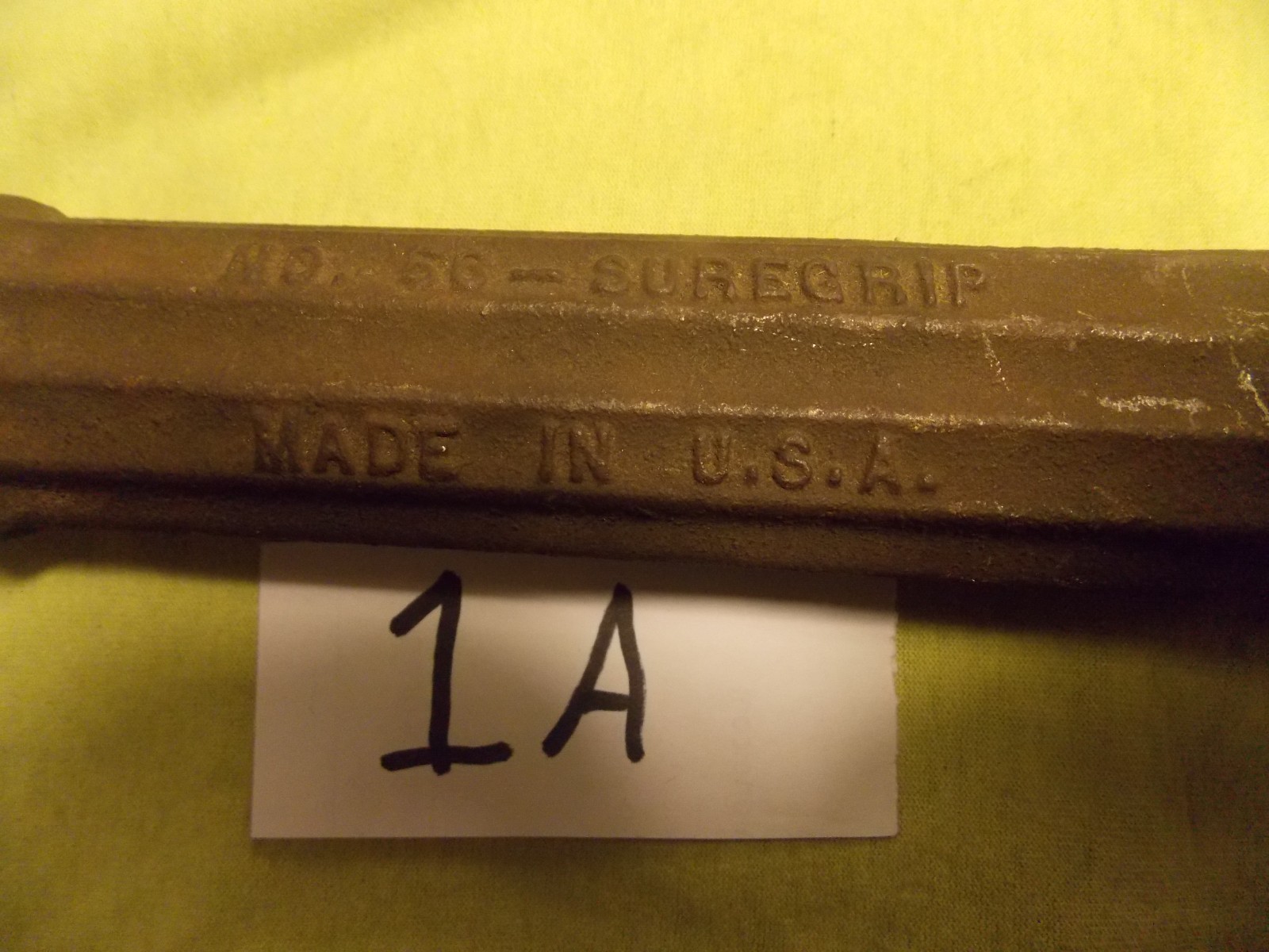 Vintage Crescent Bridgeport No. 56 Suregrip Nail Puller Iron FREE ship After1