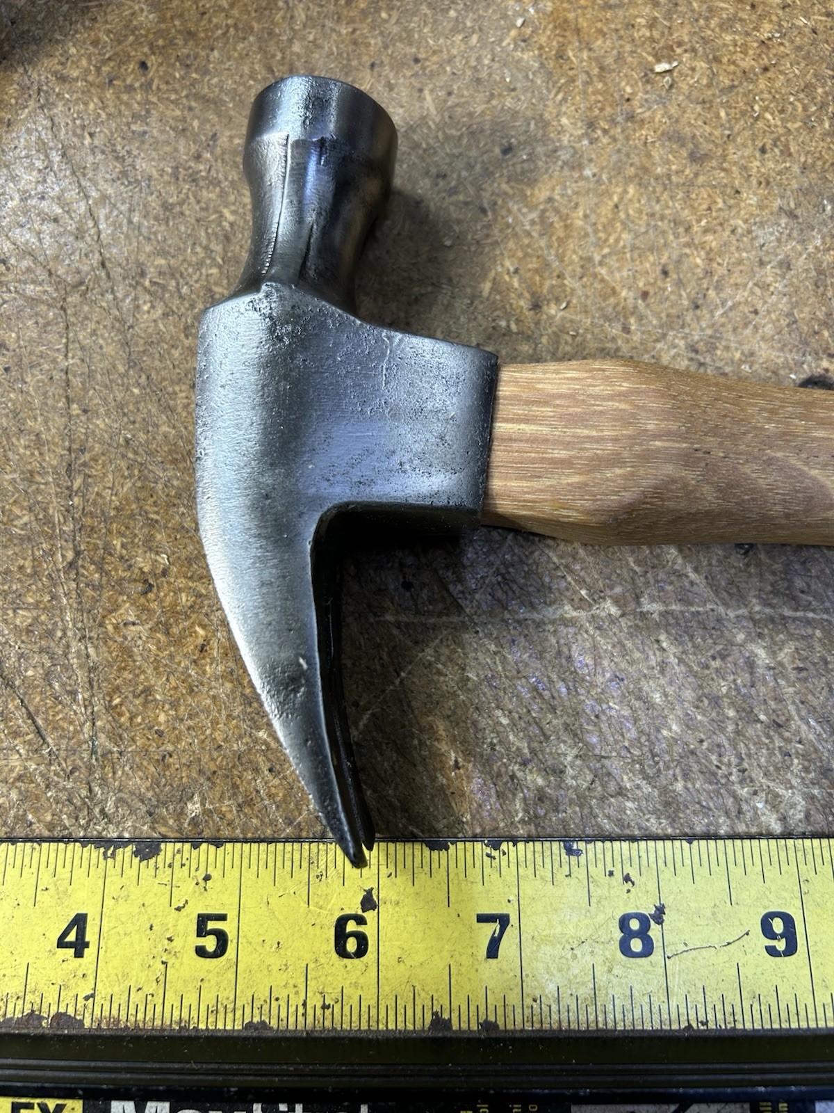 Miller Falls Straight Claw Hammer No. 1416 Vintage USA MADE