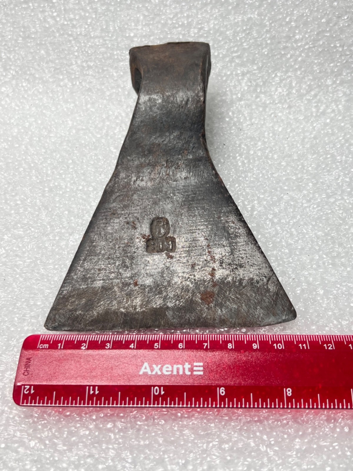 Vintage USSR Axe Head 700g Soviet Hatchet Steel Ready Use Camping Bushcraft