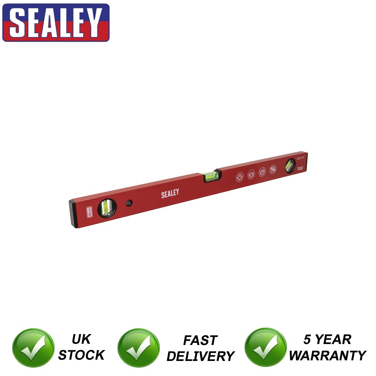 Sealey Premier Spirit Level 600mm AK9860