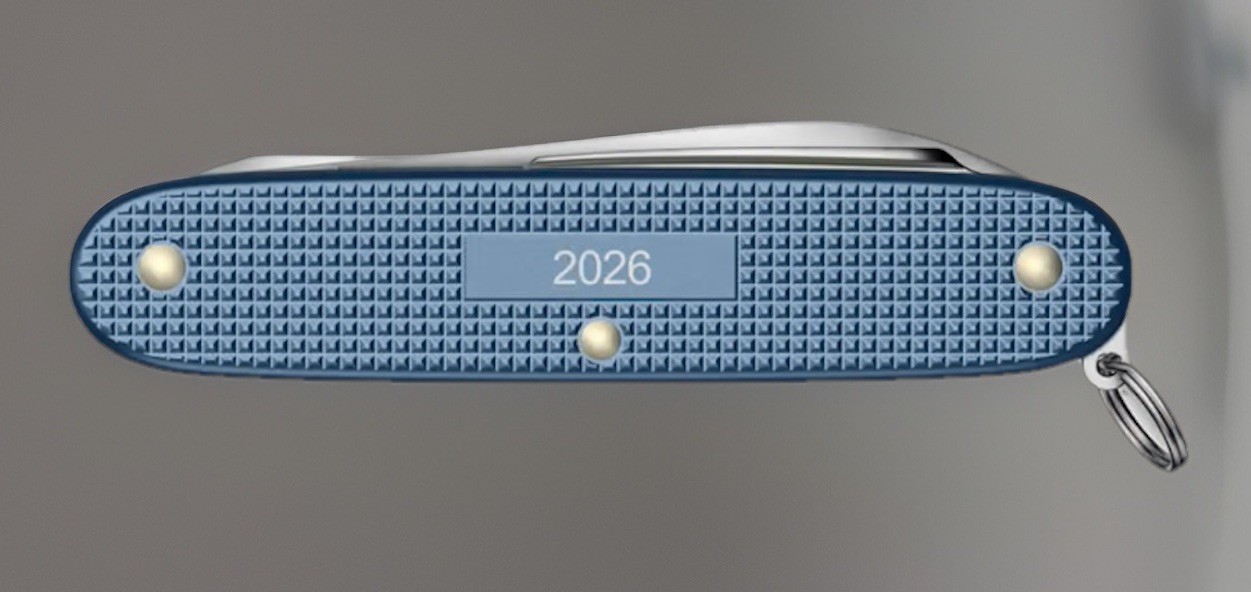 Victorinox Pioneer X 2026 Limited Edition Alox 93mm Swiss Army Glacial Blue New