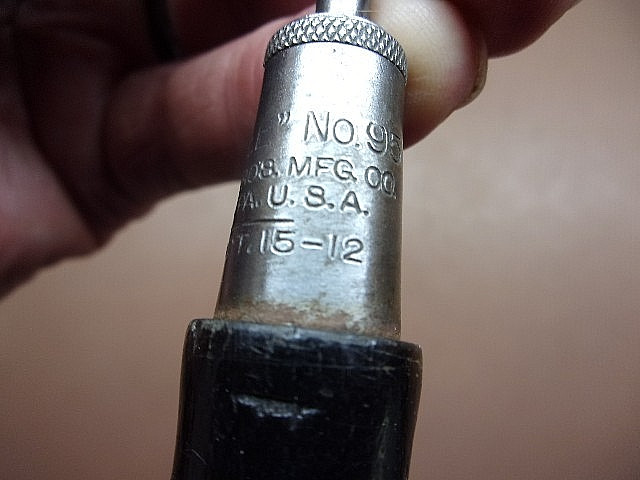 Yankee No. 95 Flathead Screwdriver North Bros Mfg. Co Phil PA, USA Pat’d 1912