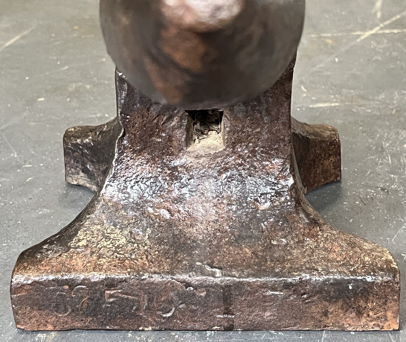 Antique Hay Budden Brooklyn NY New York Blacksmith Anvil 77 Pounds Signed