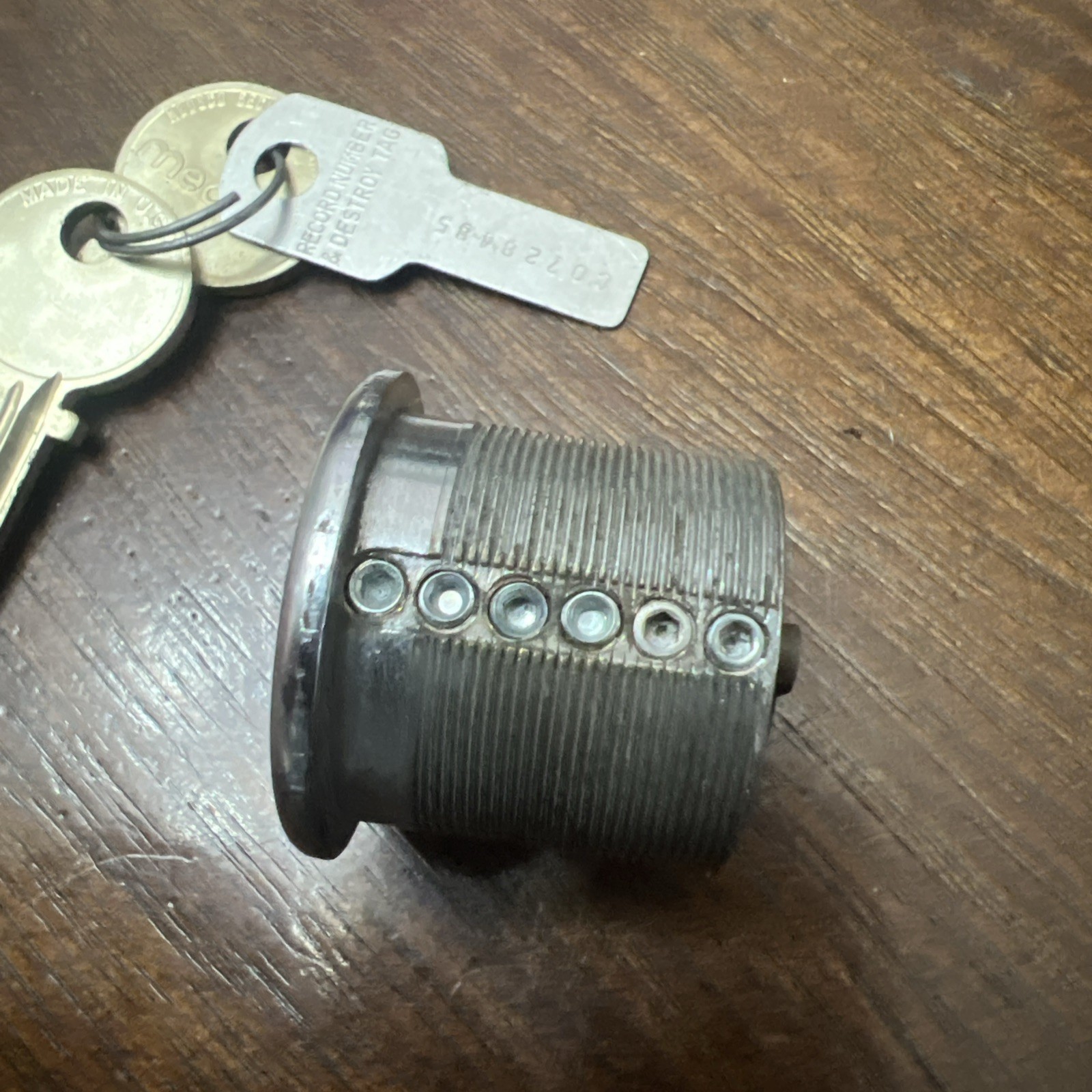 Vintage Medeco Mortise