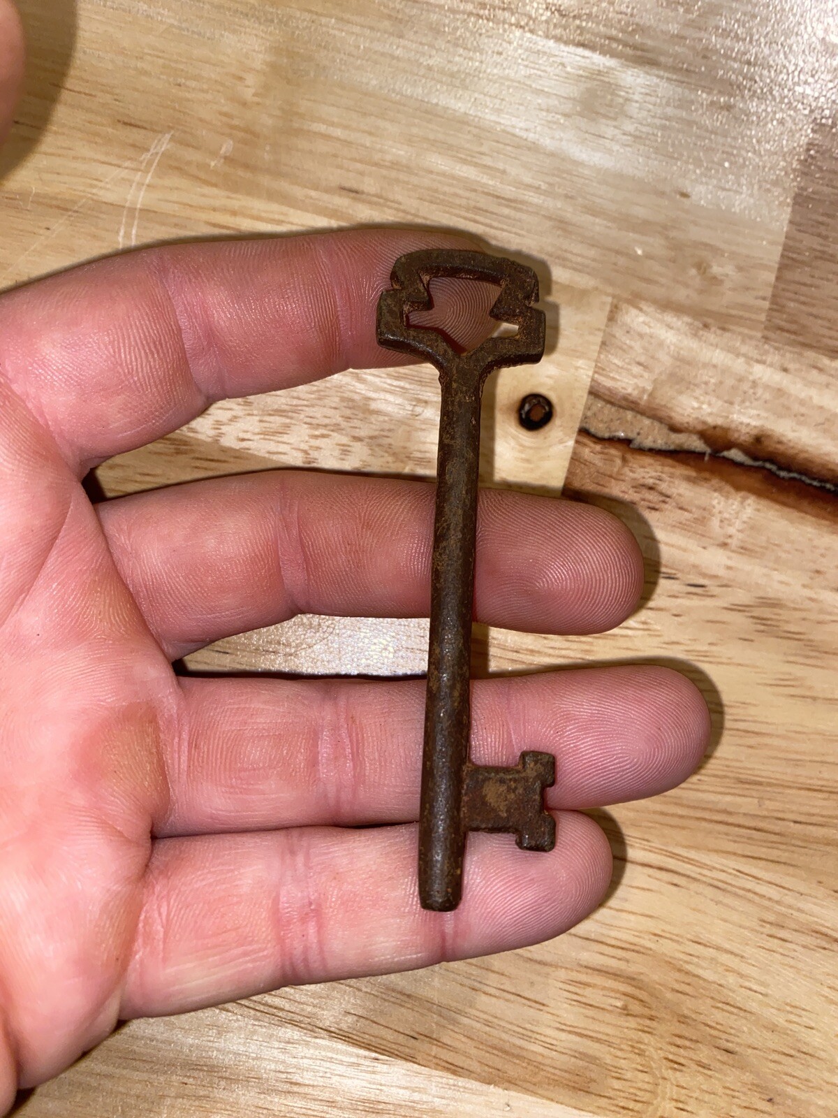 Victorian Key Metal Patina Castle Skeleton Collector Door Cathedral Home Decor