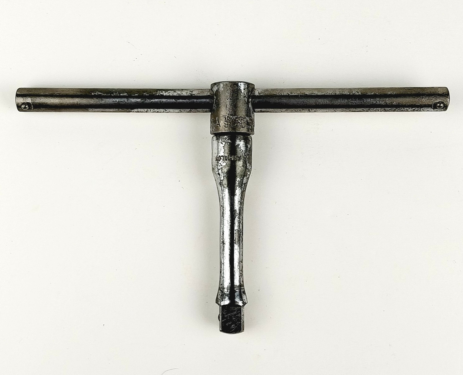 Vintage Armstrong Armaloy F-20A 3/8″ Dr Sliding T Handle Breaker Bar w/ F103 Ext