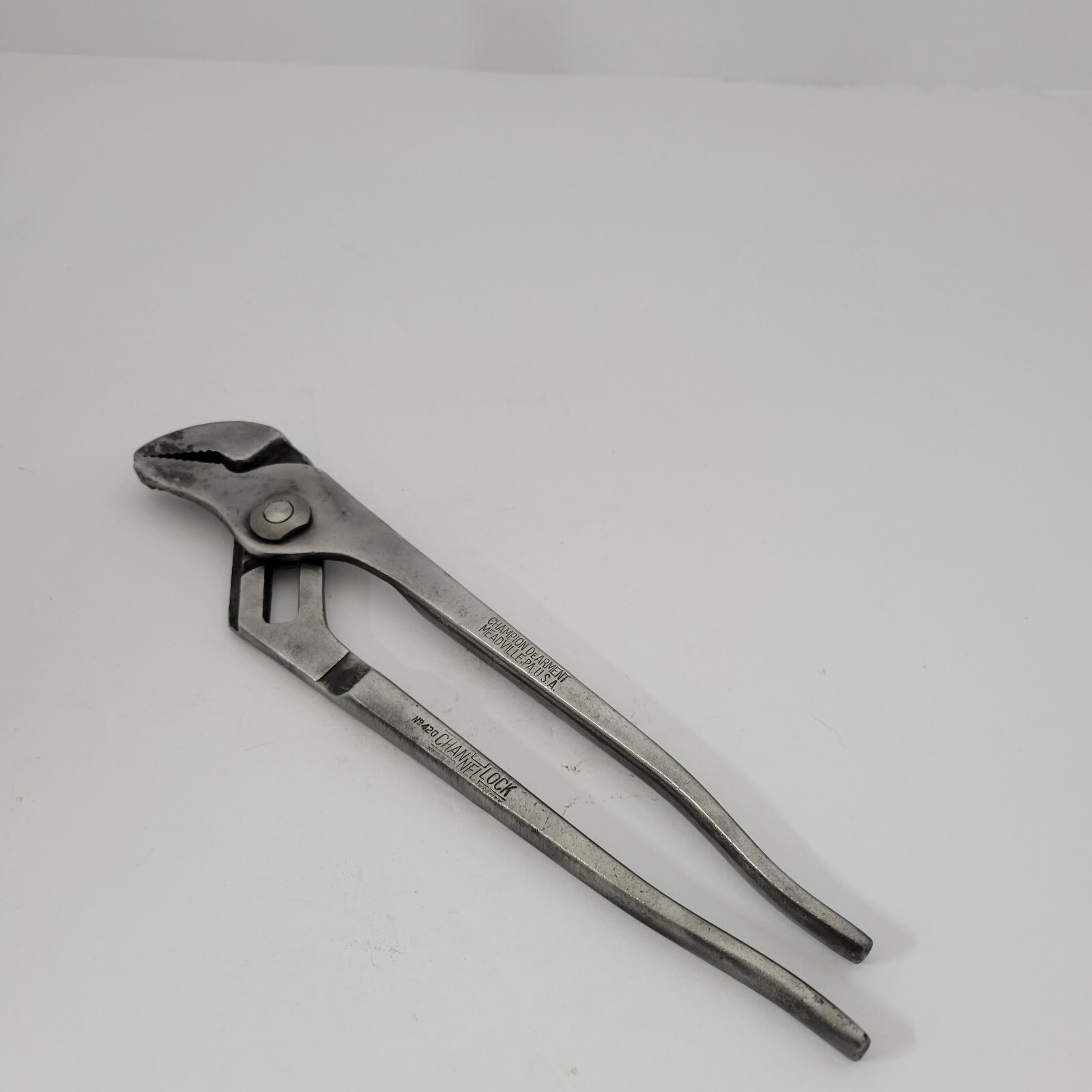 Vintage 1953 Chnnellock 420 Tongue and Groove 5 Adjustment Pliers USA