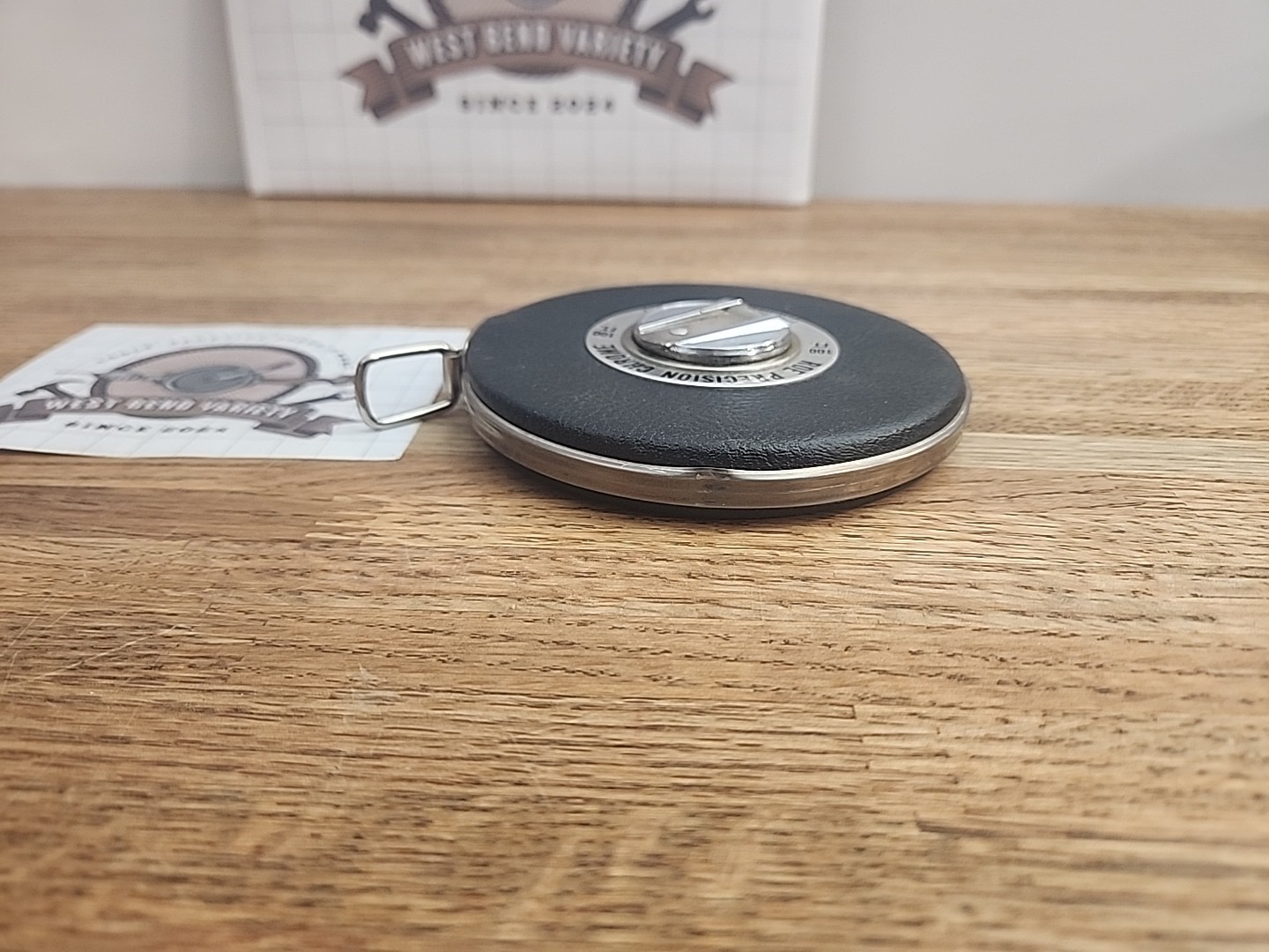 Vintage ROE PRECISION CHROME 100′ FT. Tape Measure Patchogue NY, SAE & METRIC