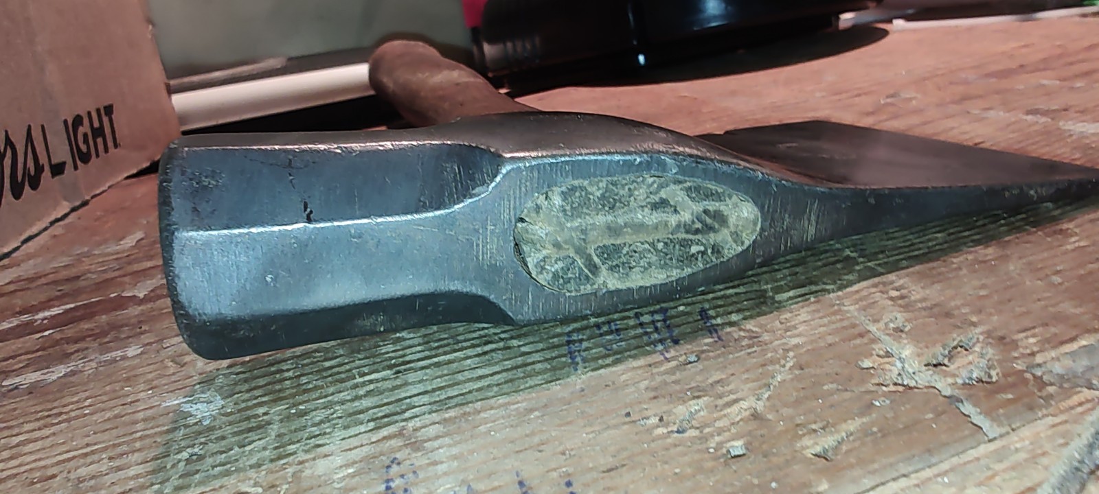 Vintage Belknap Blue Grass Hatchet Axe Carpenter Hatchet Hammer Louisville