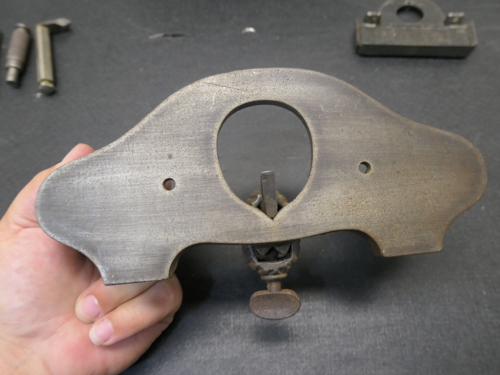 Vintage Stanley No. 71-1/2 Brass Woodworking Hand Router
