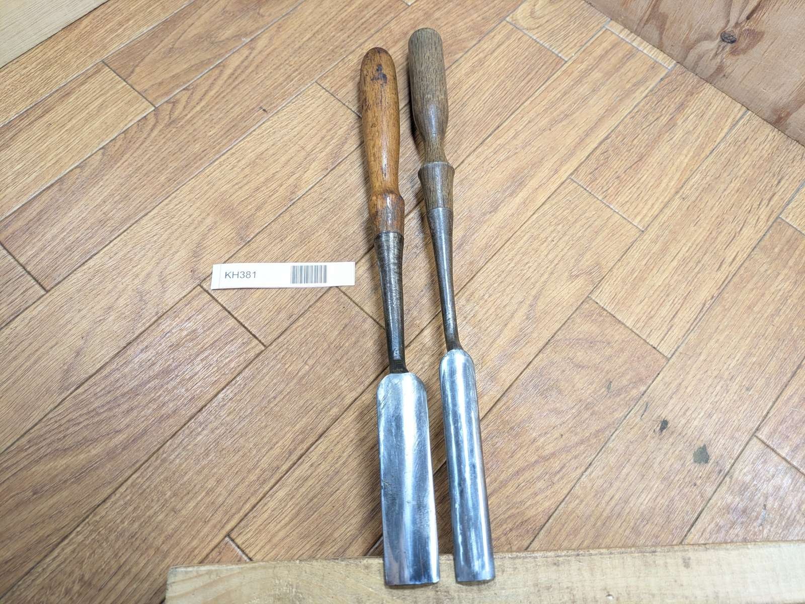 Japanese vintage chisel Tsuki (Kote) Nomi Japan Signed Vintage 26.19mm KH381