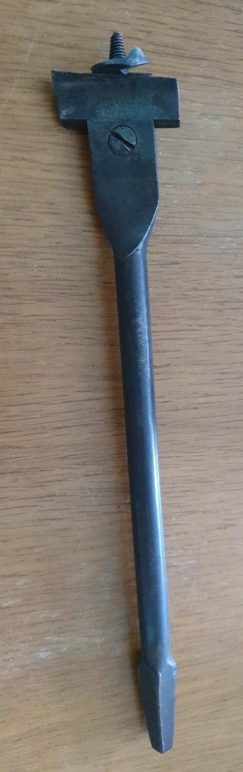 Vintage WM A CLARK Adjustable Auger Bit – RH BROWN & CO Expansive Bit (R14)