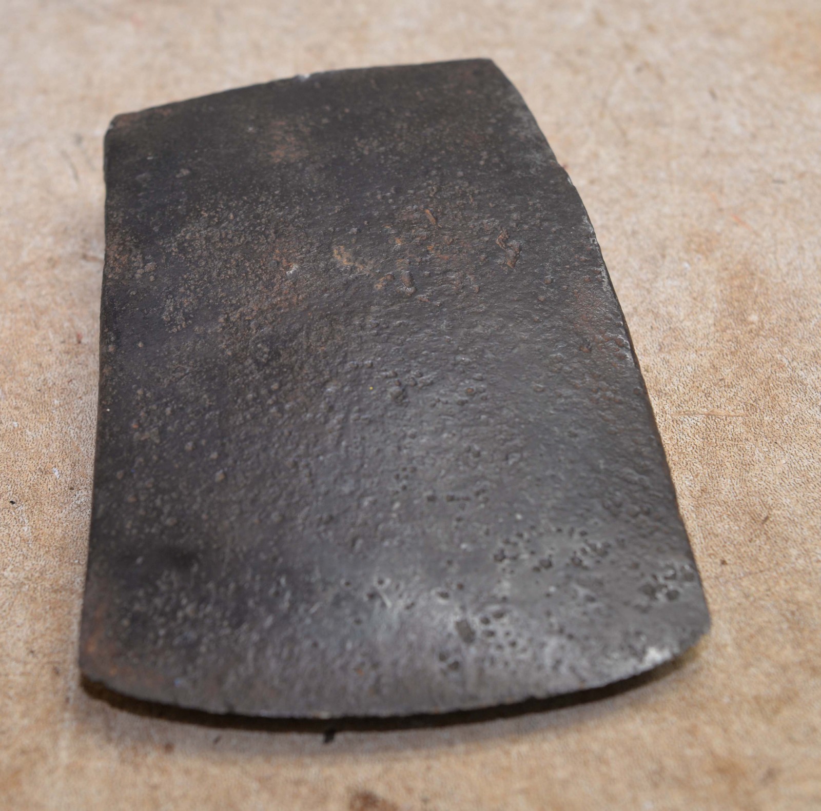 Rare J. Amond 5 1/2 lb blacksmith forged 1700’s antique axe collectible tool H5