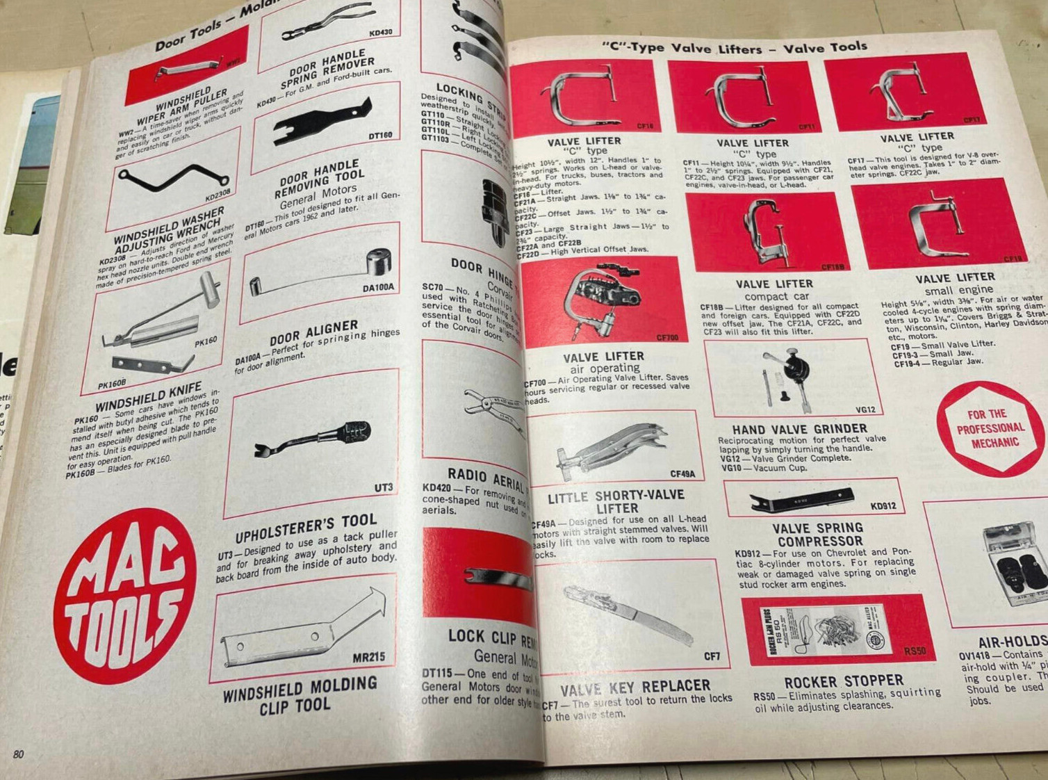 Vintage Original Mac Tools MTA Catalog 375 Dependable Source & 1973 Price List