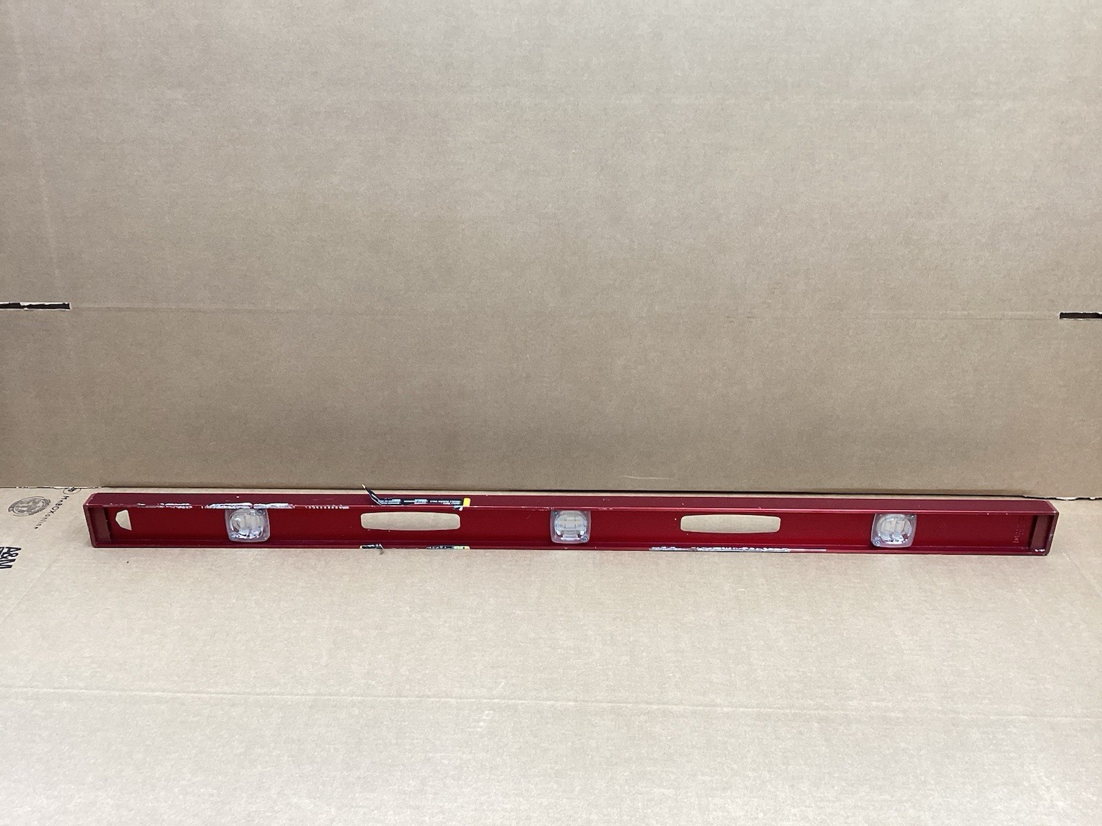 Vintage Johnson Level & Tool 48″ 4 ft. Aluminum Spirit Bubble Level