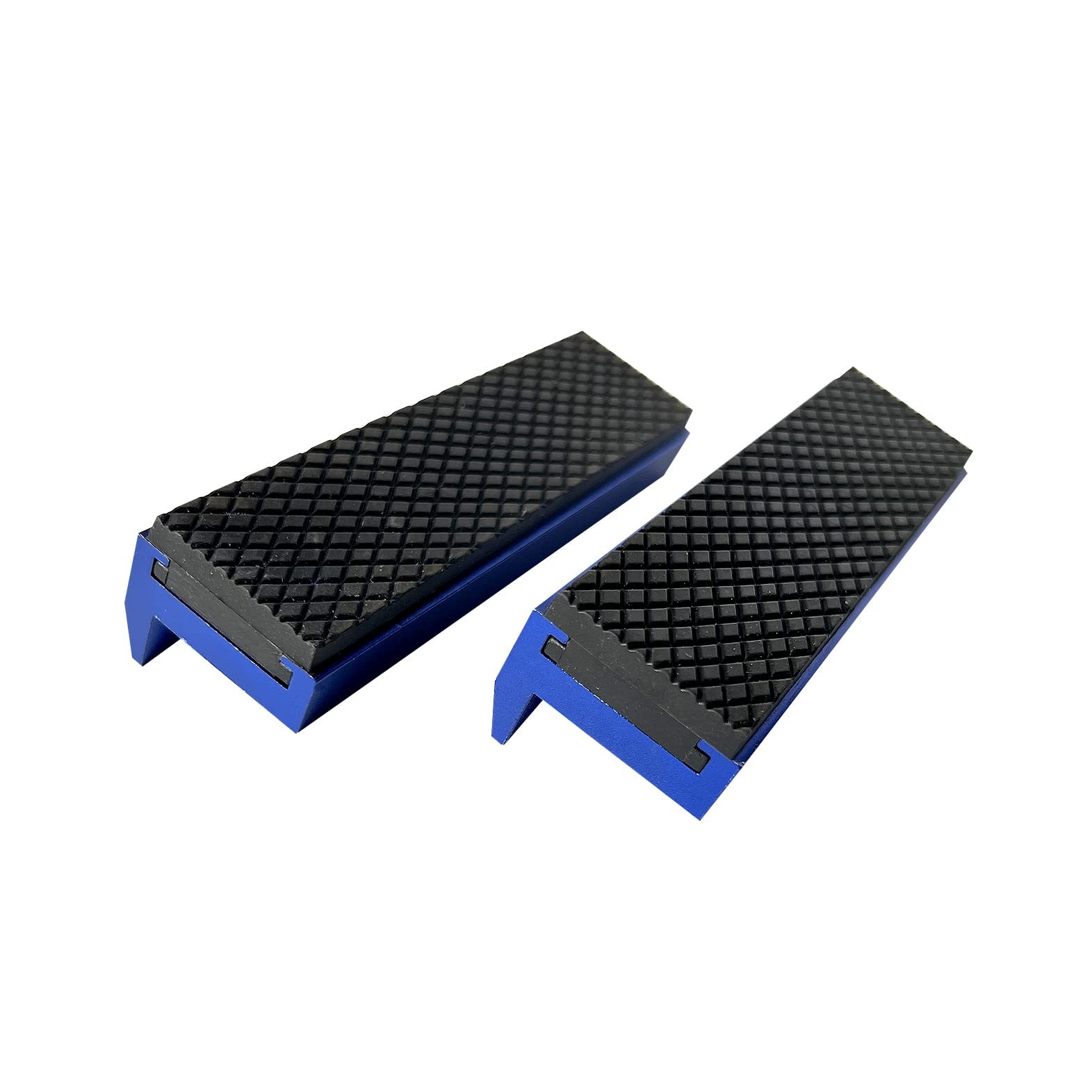 TRISENSE 4″ Vise Jaws, Universal Soft Vice Jaws Pads 4 inches, Cobalt Blue