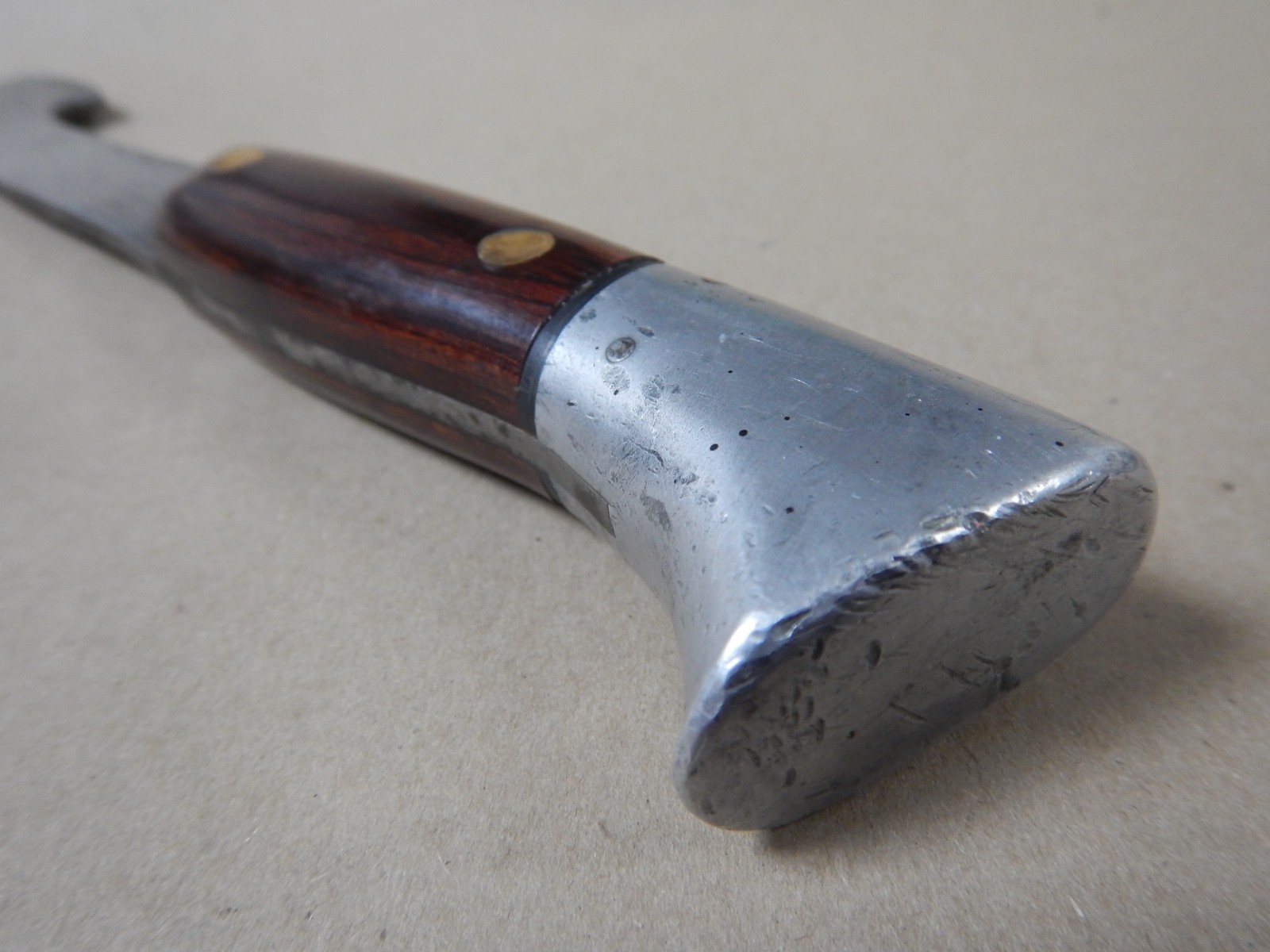Western W-10 (G) 1983 Hatchet Axe W/ Leather Sheath Wood Handle USA W10