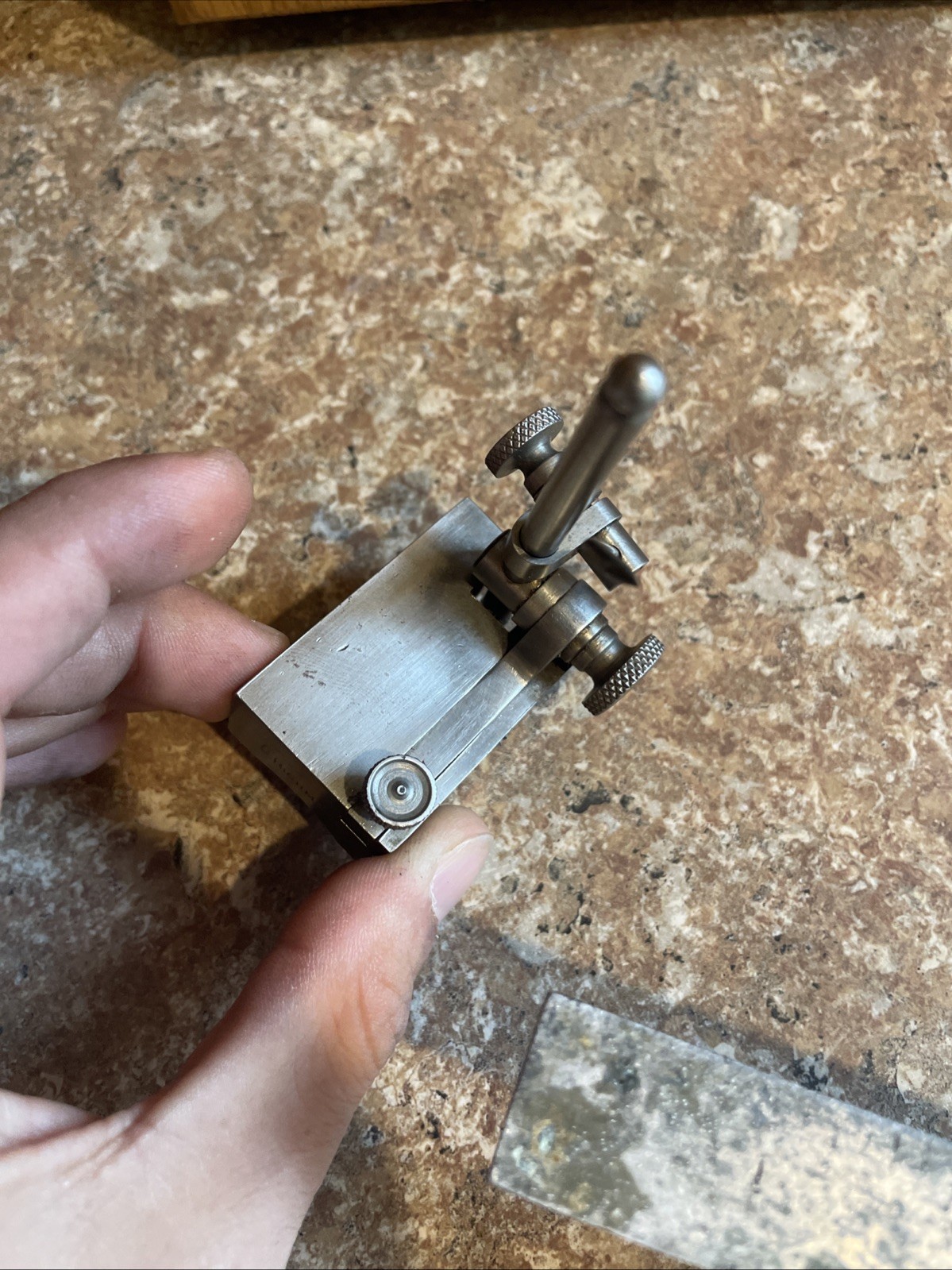Vintage Machinist Surface Gauge Gage UNBRANDED Steel
