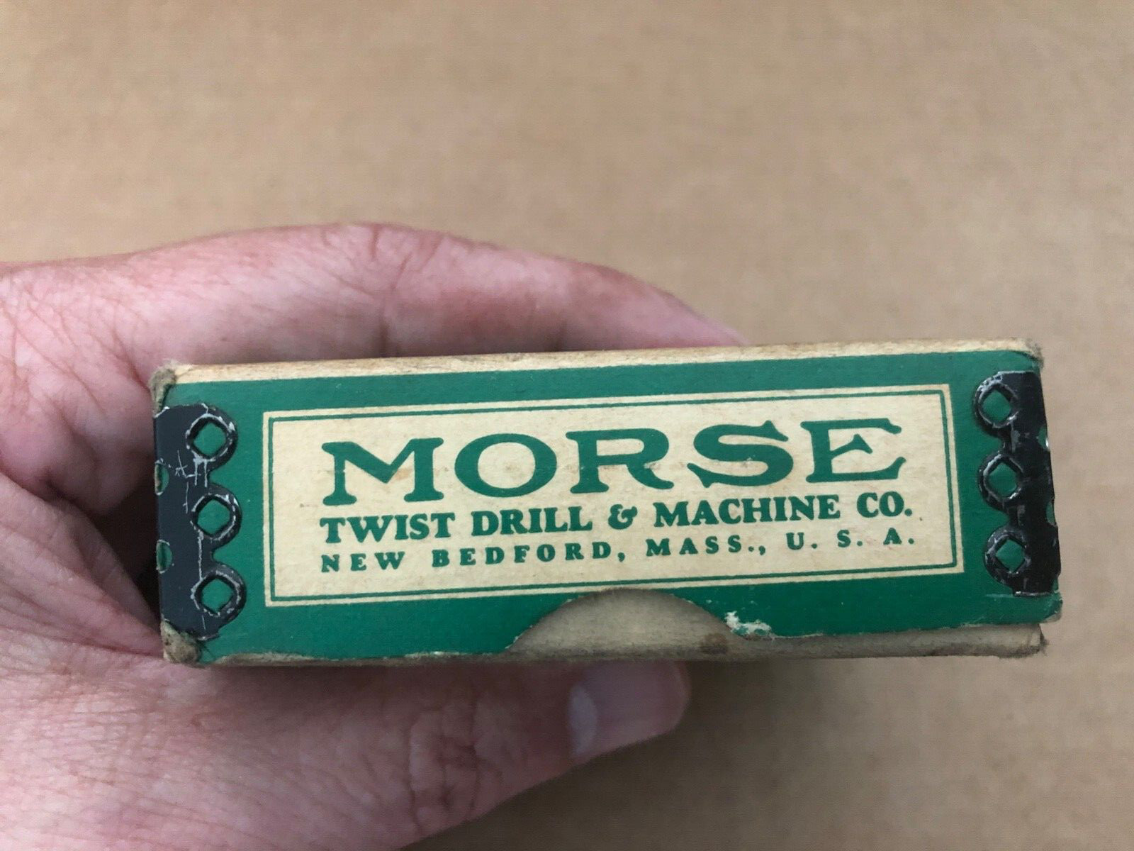 Vintage MORSE Twist Drill & Machine Co TAPS w/ Box 11pcs 3/8 24 NF TAPER