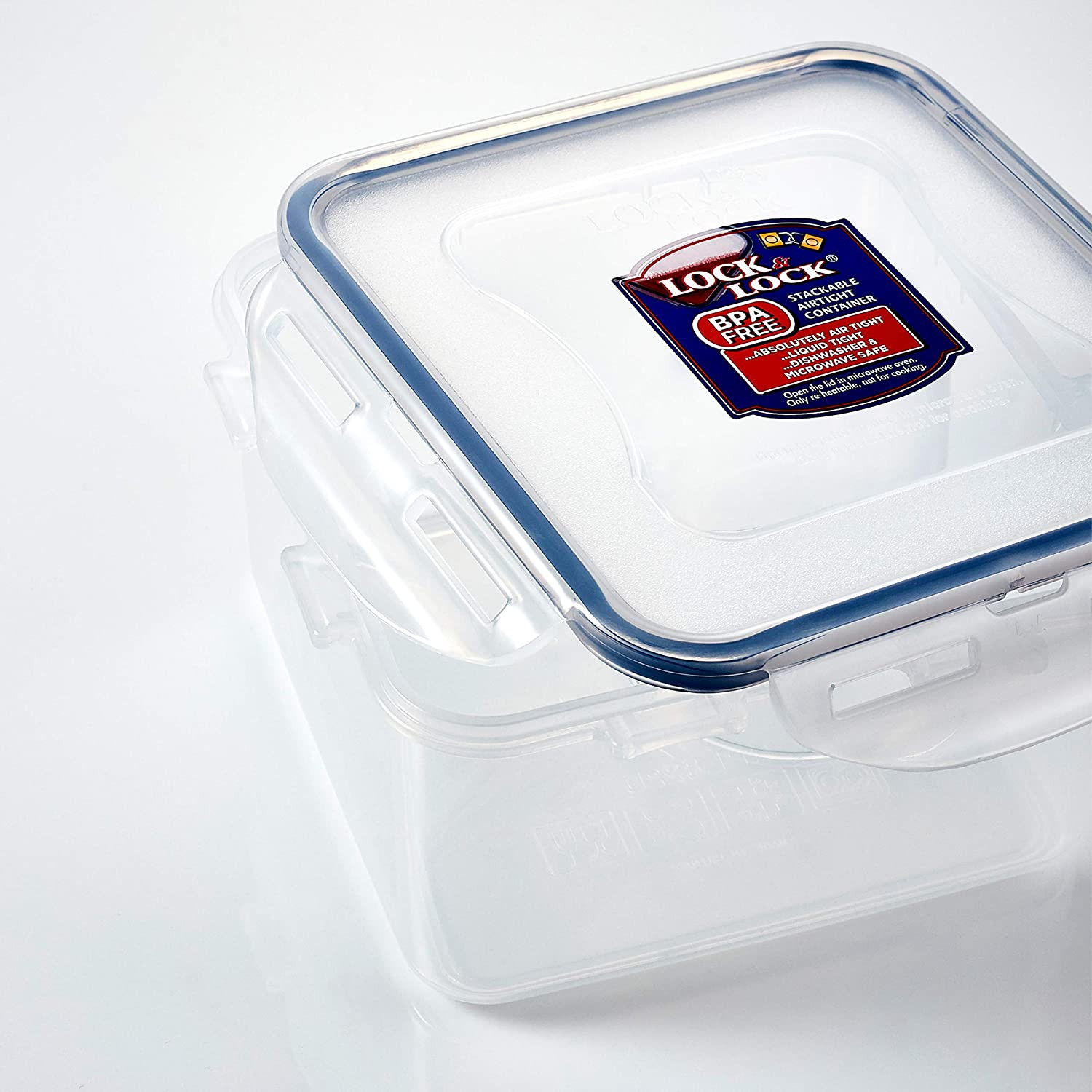 LOCK & LOCK Easy Essentials Twist Food Storage Lids/Airtight Containers, BPA Fre