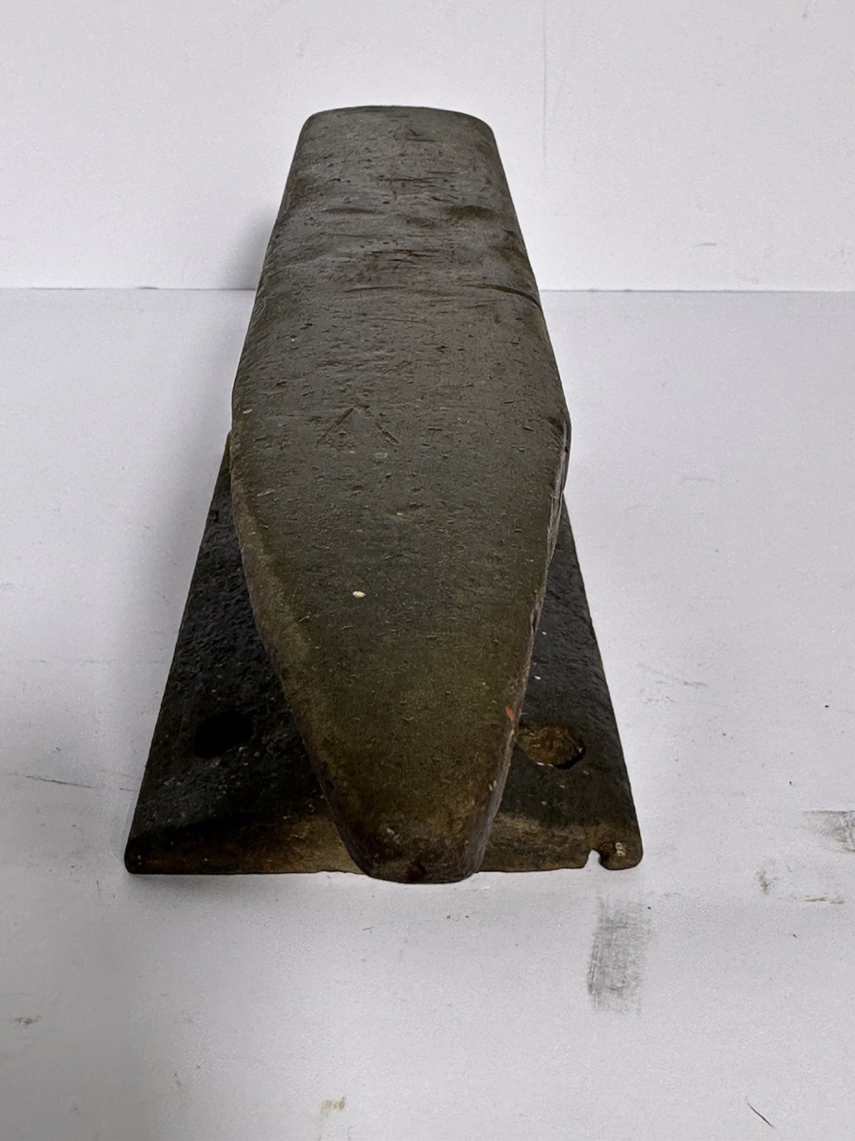 Railroad Track Anvil 13.5” Steel Bench Anvil 15 lb Industrial Shop Tool Vintage