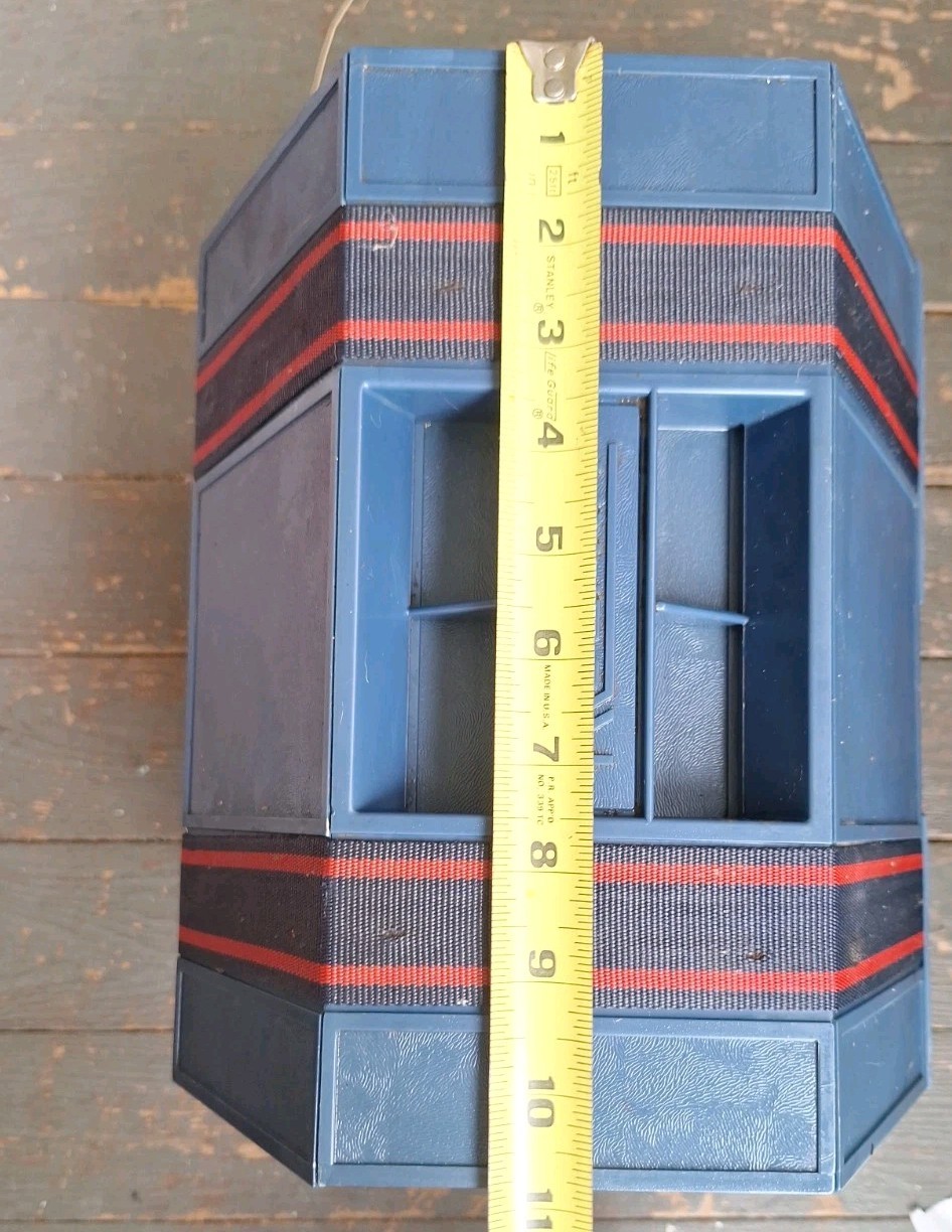 Vintage Rolykit XL Roll-Up Storage Case Deluxe Deep Bucket USA Toolbox 10.75″