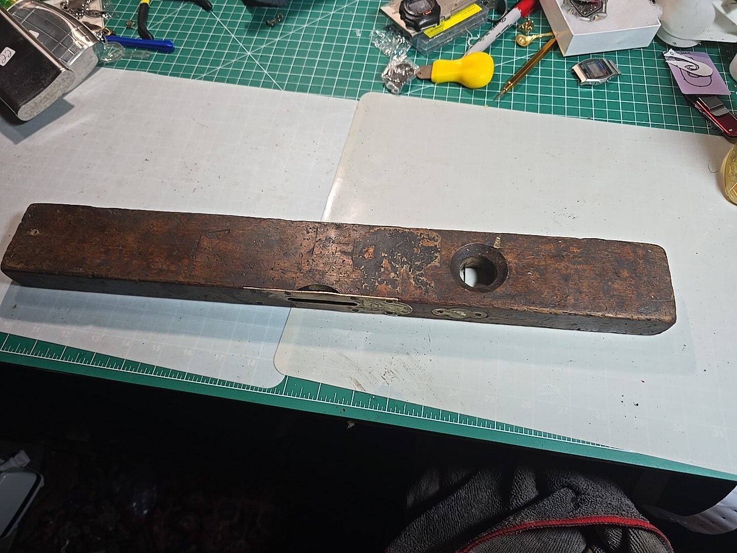 MFGD.By Davis Level And Tool Co 1867