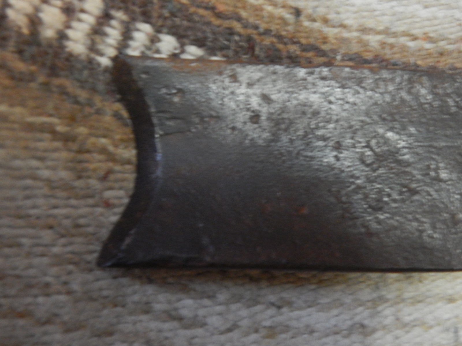 antique turning gouge 2 3/4″ face curve blacksmith made 15″ long tools